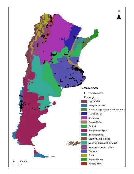 sampling map